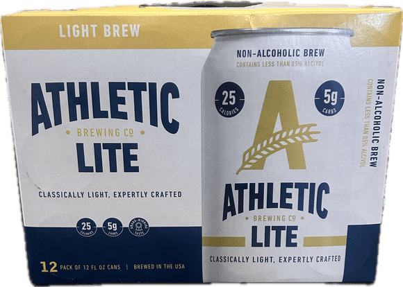 Athletic  Lite  12 OZ 12PK