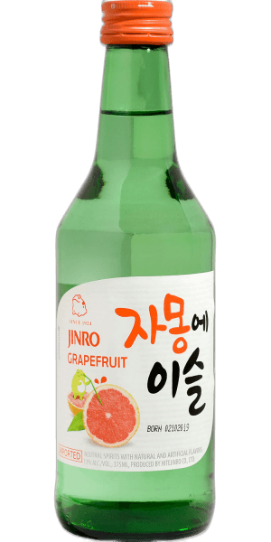 JINRO GRAPEFRUIT SOJU  375ML