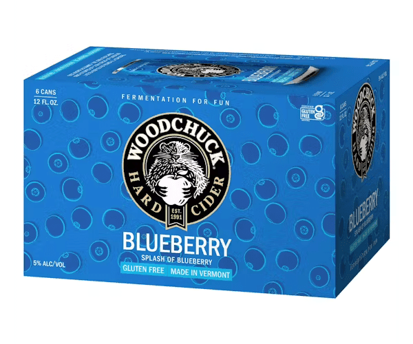 WOODCHUCK BLUEBRY 6PK CAN