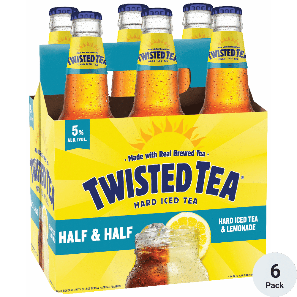TWISTED TEA HALF & HALF  6PK LNNR