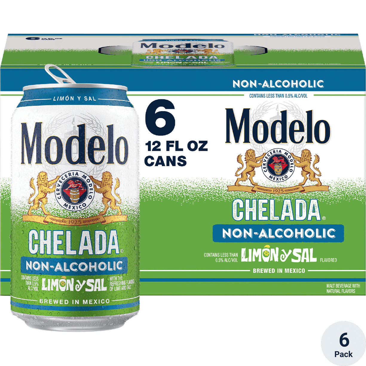 Modelo Chelada Limon Y Sal  NA 6Pk