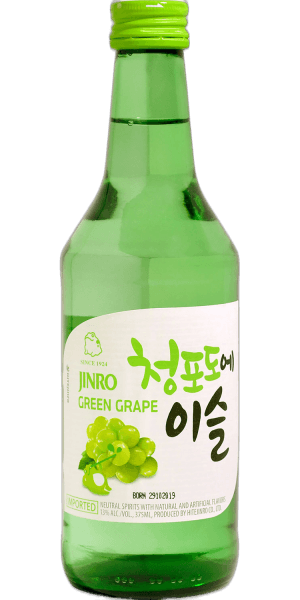 JINRO GREEN GRAPE 375ML
