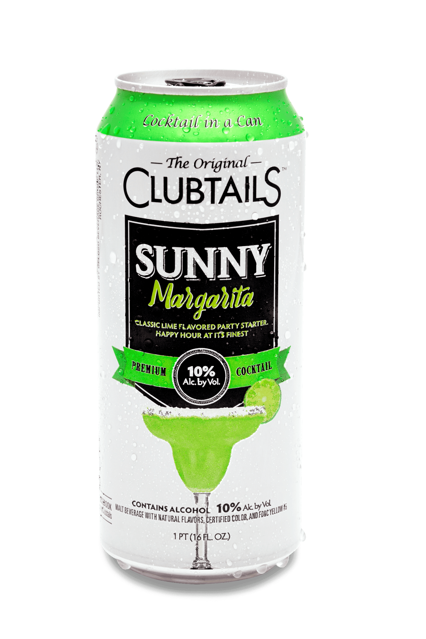 CLUBTAILS SUNNY MARGARITA 4PK CAN
