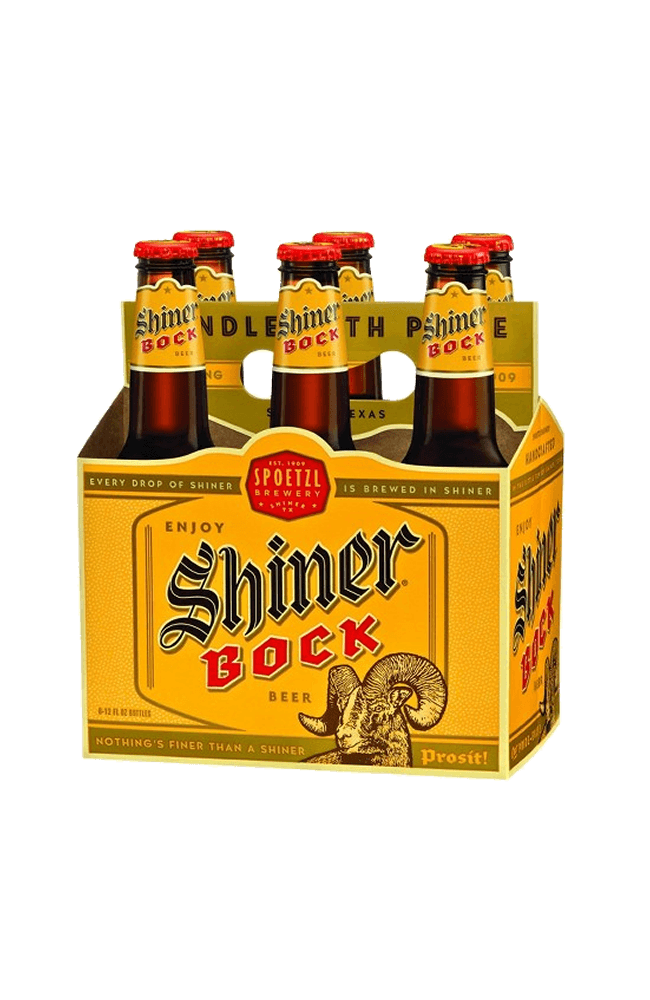 SHINER BOCK 6PK LNNR