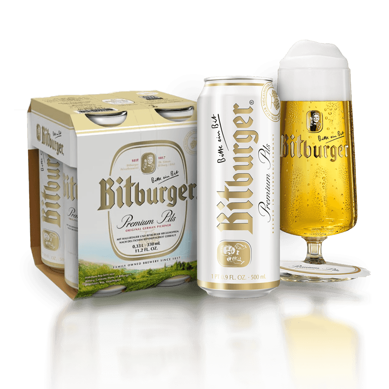 BITBURGER Premium Pils  4PK